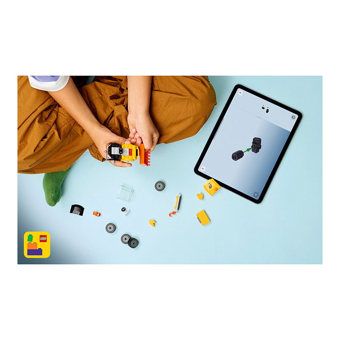 LEGO City 60483 Cargadora de Obra, Juego de Construcción de 61 Piezas