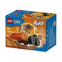 LEGO City 60483 Cargadora de Obra, Juego de Construcción de 61 Piezas
