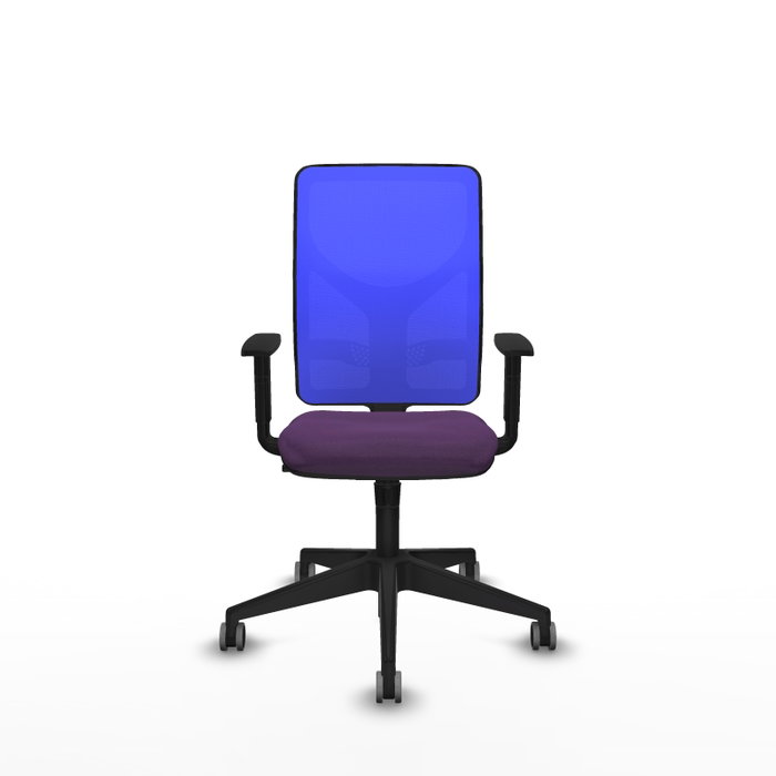 PIQUERAS Y CRESPO Silla de oficina Motilla con mecanismo Sincro, Morado y Azul PIQUERAS Y CRESPO Silla de oficina Motilla con mecanismo Sincro, Morado y Azul