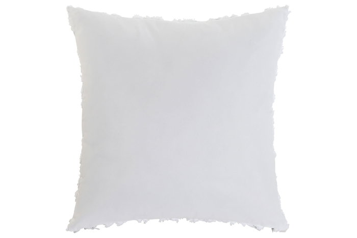 DKD Home Decor Cojín Blanco de Poliéster 45x45 cm (Pack de 2)