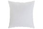 DKD Home Decor Cojín Blanco de Poliéster 45x45 cm (Pack de 2)