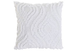 DKD Home Decor Cojín Blanco de Poliéster 45x45 cm (Pack de 2)