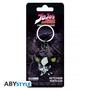 ABYstyle Llavero de Figura Metalico ABYKEY260 - Jojo's Bizarre Adventure Iggy, Multicolor y Negro, 40 mm