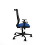 PIQUERAS Y CRESPO Silla de oficina Mardos Azul y Negro con Mecanismo Sincro