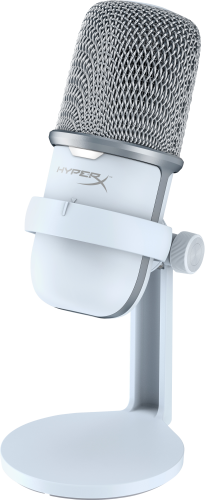 HyperX 519T2AA Micrófono USB Blanco para PC PS5 PS4 Mac