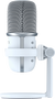 HyperX 519T2AA Micrófono USB Blanco para PC PS5 PS4 Mac