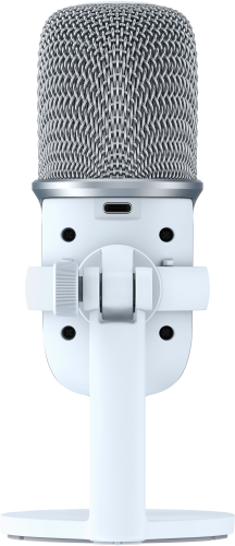 HyperX 519T2AA Micrófono USB Blanco para PC PS5 PS4 Mac