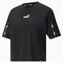 Camiseta de Manga Corta Mujer Puma Power Tape Crop W Negro 8-9 Años