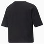 Camiseta de Manga Corta Mujer Puma Power Tape Crop W Negro 8-9 Años