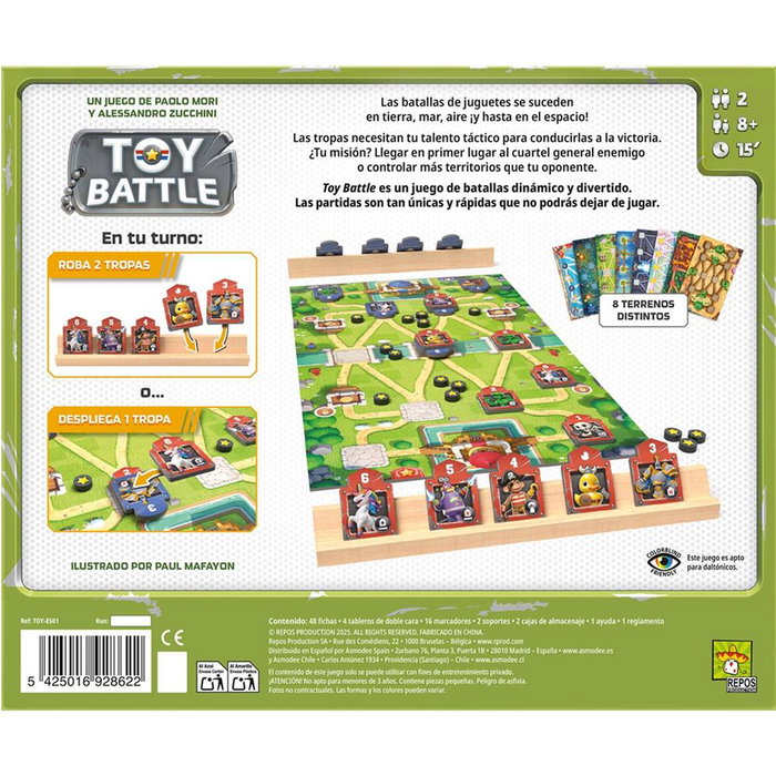 Asmodee Toy Battle Juego de Mesa