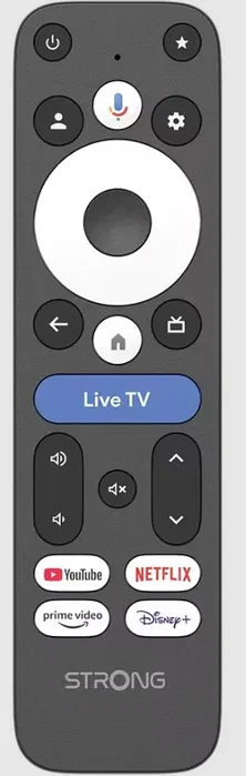 Strong Leap Nova 4K UHD Streaming Stick con Google TV y Android 14, 32 GB, Negro