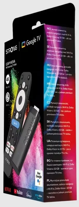 Strong Leap Nova 4K Google TV Stick con Android 14 y 32 GB Strong Leap Nova 4K Google TV Stick con Android 14 y 32 GB