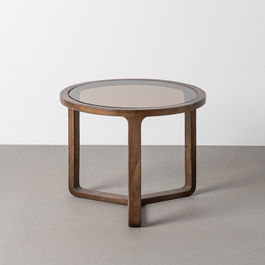 Mesa Centro Madera de Mango Salón 60 X 60 X 48 cm