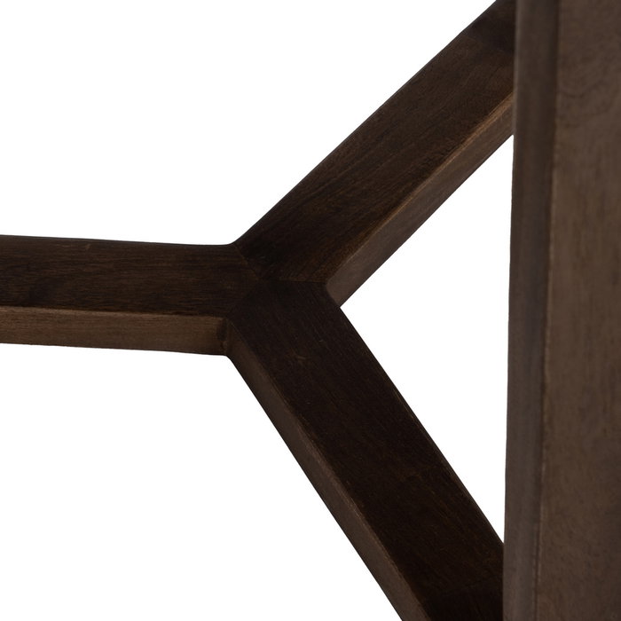 Mesa Centro Madera de Mango Salón 60 X 60 X 48 cm