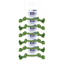 Nayeco Ristra Cuerda Dental Bicolor Verde 30 cm (Set de 6)