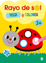 BALLON, RAYO DE SOL +3 PEGA Y COLOREA - BALLON