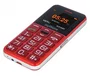 myPhone Halo Easy rojo Teléfono básico Pantalla 1.77" Cámara 0.3 MP Batería 1000 mAh Ranura microSD