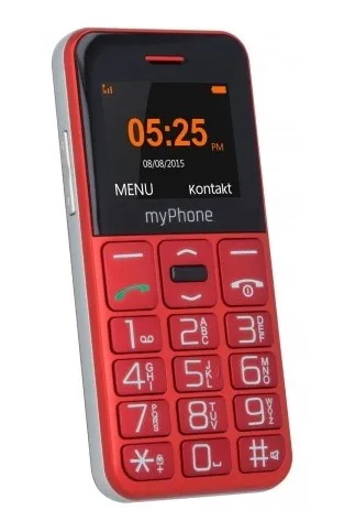 myPhone Halo Easy rojo Teléfono básico Pantalla 1.77" Cámara 0.3 MP Batería 1000 mAh Ranura microSD myPhone Halo Easy rojo Teléfono básico Pantalla 1.77" Cámara 0.3 MP Batería 1000 mAh Ranura microSD