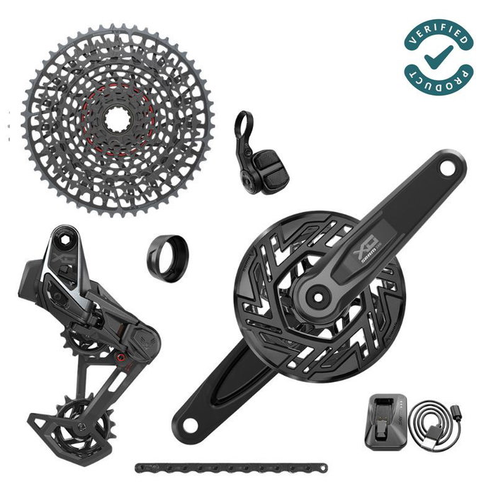 Sram X0 Eagle Transmission AXS E-Bike Kit 12V 34T con Pod Ultimate y Cassette XS-1295 Sram X0 Eagle Transmission AXS E-Bike Kit 12V 34T con Pod Ultimate y Cassette XS-1295