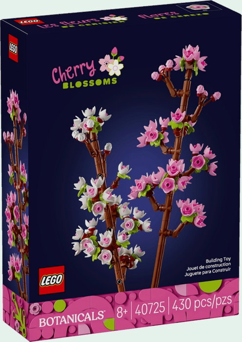 LEGO Flores de Cerezo 40725, 430 piezas, Multicolor LEGO Flores de Cerezo 40725, 430 piezas, Multicolor