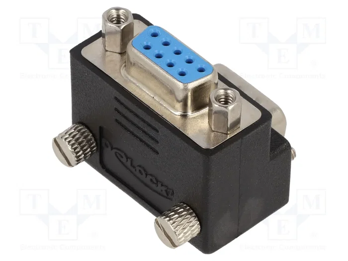 DeLOCK 65265 Adaptador de cambio de género Sub-D 9 pin angulado 270° negro DeLOCK 65265 Adaptador de cambio de género Sub-D 9 pin angulado 270° negro