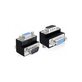 DeLOCK 65265 Adaptador de género Sub-D 9 pin a 9 pin con ángulo de 270° DeLOCK 65265 Adaptador de género Sub-D 9 pin a 9 pin con ángulo de 270°