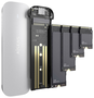 Aisens Caja Externa M.2 NVMe ASM2-025SL USB 3.2 Gen2 Plata