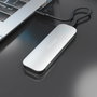 Aisens Caja Externa M.2 NVMe ASM2-025SL USB 3.2 Gen2 Plata
