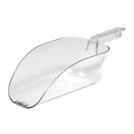 CAMBRO Pala para hielo o ingredientes 1814 gr, 17 x 17,3 cm, Transparente