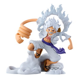 BANPRESTO Figura Monkey D. Luffy Gear 5 One Piece 10cm