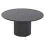 DKD Home Decor Mesa de Centro Metal Negra 80x80x40