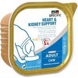 Specific Ckw Heart & Kidney Support Alimento Húmedo para Perros y Gatos, 6 x 300g Tarrinas
