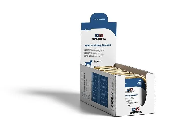 Dechra Specific CKW Heart & Kidney Support 6x300g Dechra Specific CKW Heart & Kidney Support 6x300g