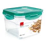 Ibili Fiambrera Hermética Tritan Plástico Libre BPA 1500 ml Medidas 15,5 x 15,5 x 10 cm