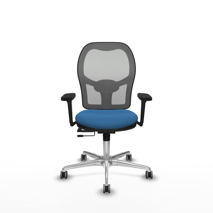PIQUERAS Y CRESPO Silla de oficina Jorquera Azul claro y Gris