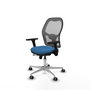 PIQUERAS Y CRESPO Silla de oficina Jorquera Azul claro y Gris