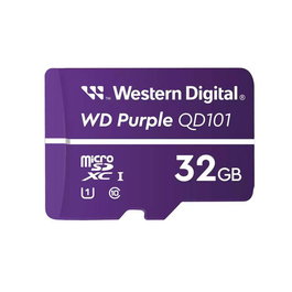Western Digital WD Purple SC Ultra Endurance microSD Card 32GB microSDHC para Cámaras de Vigilancia, 96-Layer 3D NAND