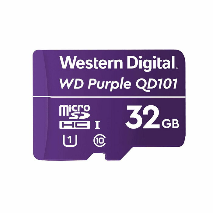 Western Digital WD Purple SC QD101 32GB MicroSDHC Clase 10 U1 Western Digital WD Purple SC QD101 32GB MicroSDHC Clase 10 U1