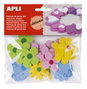 Apli B.40 Formas Goma Eva Adhesivas Flores