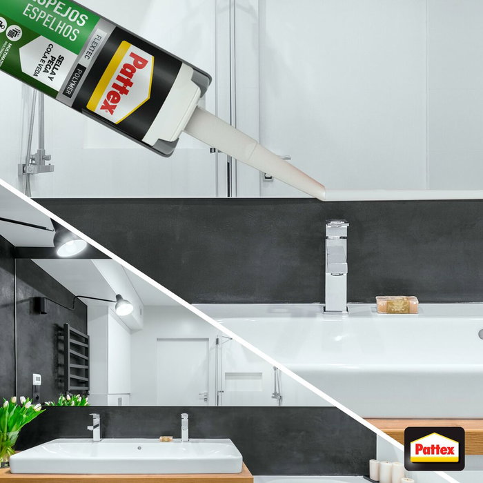 Pattex Adhesivo Blanco para Espejos 280 ml