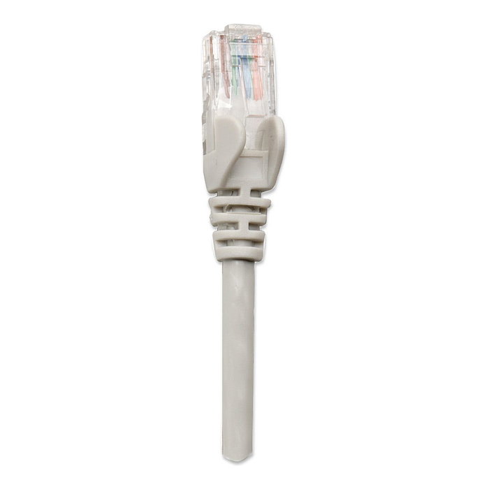 Intellinet Cable de red Cat5e UTP 3m RJ45 m RJ45 Macho Gris Patchkabel con protección para conector