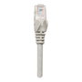 Intellinet Cable de red Cat5e UTP 3m RJ45 m RJ45 Macho Gris Patchkabel con protección para conector
