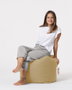 Atelier Del Sofa Puf de Jardín Square Mink Exterior Impermeable Cómodo Asiento Exterior Robusto 45x45x45 cm