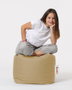 Atelier Del Sofa Puf de Jardín Square Mink Exterior Impermeable Cómodo Asiento Exterior Robusto 45x45x45 cm