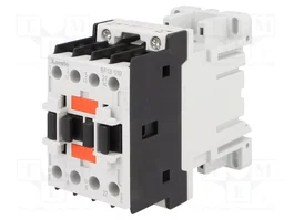 LOVATO ELECTRIC Contactor 3-polar BF 24VDC 18A