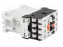 LOVATO ELECTRIC Contactor 3-polar BF 24VDC 18A