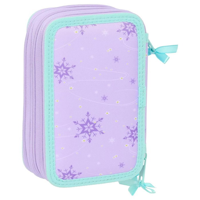 SAFTA Plumier Frozen Spirit con 37 piezas