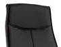 Q-connect Silla de Dirección Mod. NA Simil Piel Base Metálica Ruedas Premium Negro 1220x510x490 mm