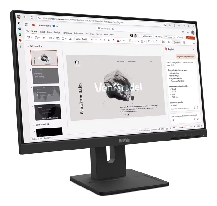 Lenovo ThinkVision E22-40 Monitor 21.5 pulg Full HD IPS Negro