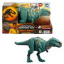 Mattel Jurassic World Wild Roar Majungasaurus HTK76 Figura de Acción con Rugido y Movimiento de Ataque